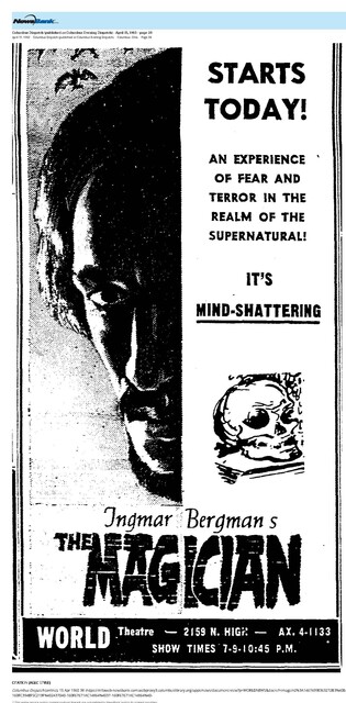 The Great Directors: Ingmar Bergman (1960)