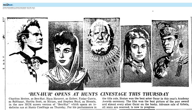 Haya Harareet, R.I.P. (1931 - 2021)/ The Great Directors: William Wyler