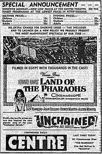 Centre Theatre 346 George Street N, Peterborough, ON