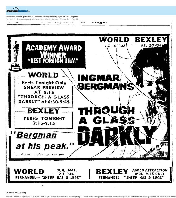 The Great Directors: Ingmar Bergman (1962)