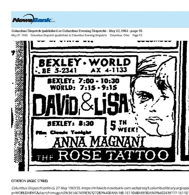 Cleveland, Ohio native, Keir Dullea plays David (1963)