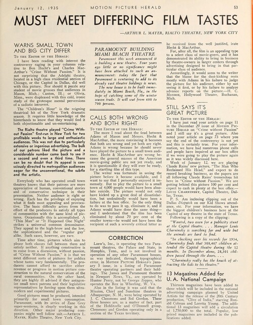 Different Strokes for Different Folks: I'm Everyday People (1935)