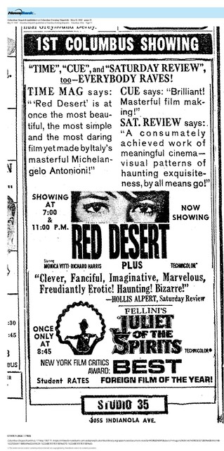 The Great Directors: Michelangelo Antonioni & Frederico Fellini (1967)