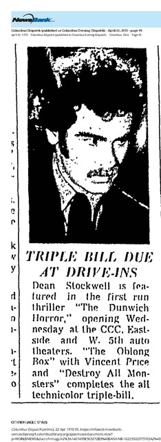 Dean Stockwell, RIP (1936 - 2021)