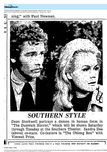 Dean Stockwell, RIP (1936 - 2021)