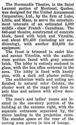 Normandie Theatre