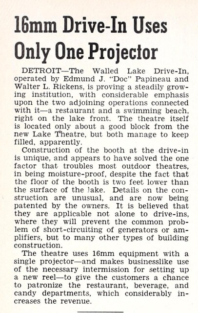 A 16mm Drive-In (1947)