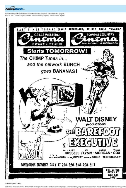 Youngstown, Ohio native, Joe Flynn (1971)