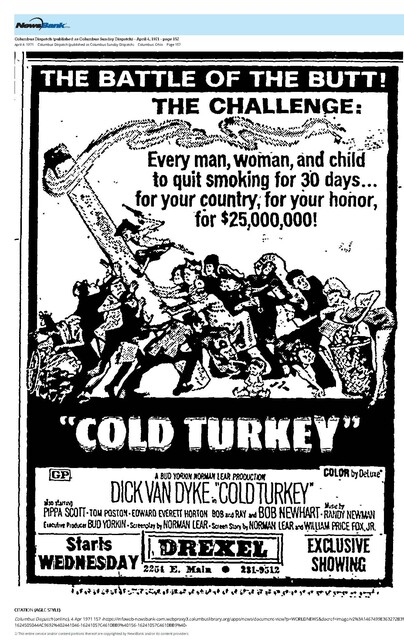 Columbus, Ohio, native, Tom Poston (1971)