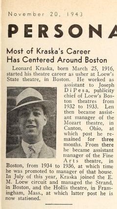 Theater Showman and More (1943)