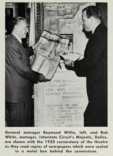 Cornerstone items (1964)