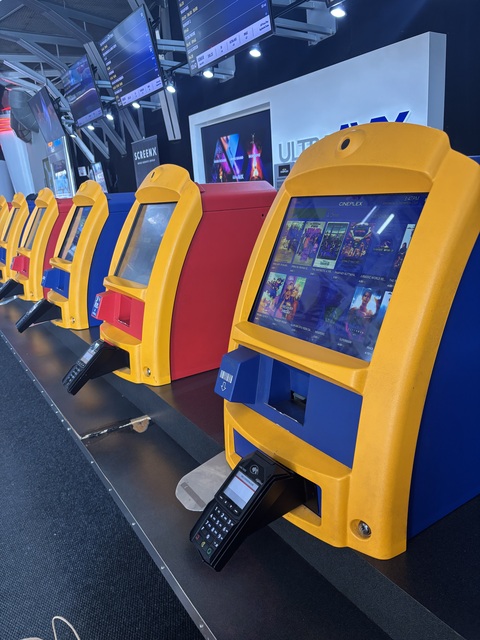 Cineplex Cinemas Vaughan Ticket Kiosks