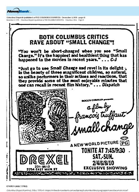 The Great Directors: Francois Truffaut (1976)