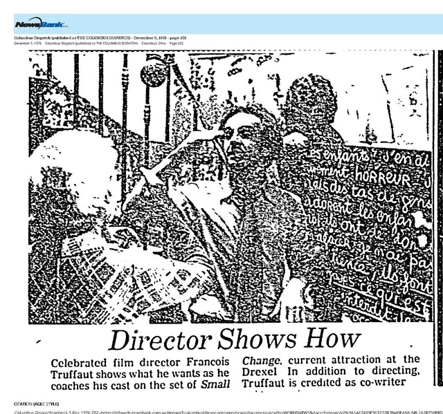 The Great Directors: Francois Truffaut (1976)