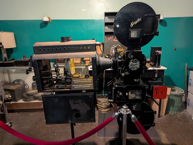 Projector on display...