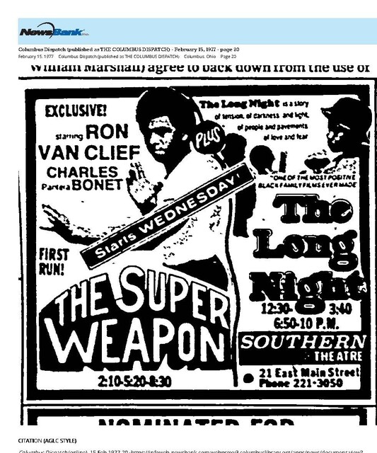 The Blaxploitation/Martial Arts Era (1977)