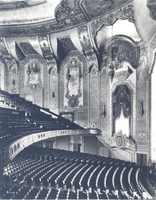 Portland Publix Theatre Interior, Portland, Oregon 1928