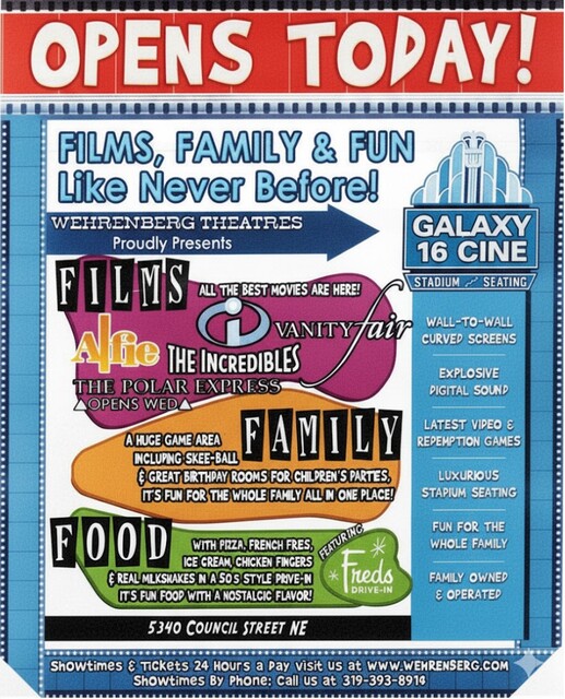 Marcus Cedar Rapids Cinema