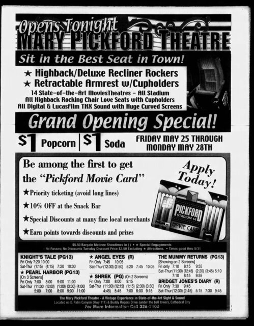 Mary Pickford Theatre is D'Place