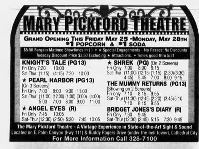 Mary Pickford Theatre is D'Place