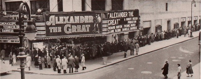 The Line for "Alexander the Great" (1956)