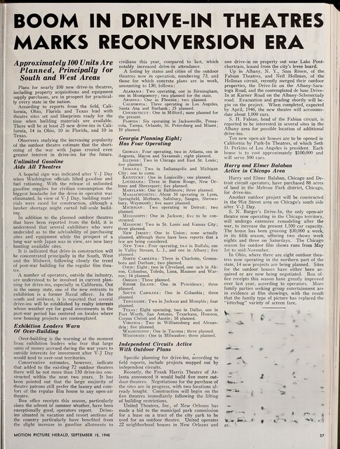 Post World War II: The Reconversion Era: (1945)