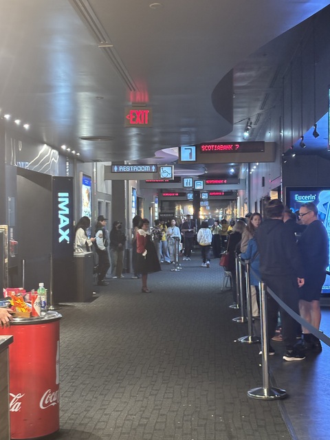 Scotiabank Theater Hallway