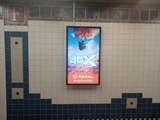 ["Subway ad for 4DX"]