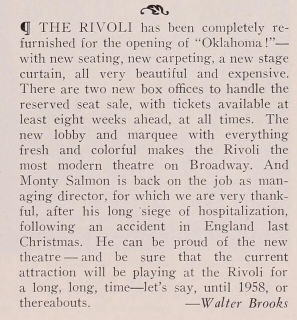 Sprucing up for "Oklahoma" (1955)