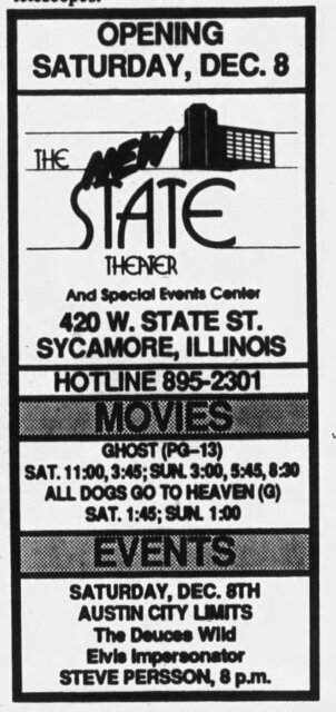 Sycamore State Theater