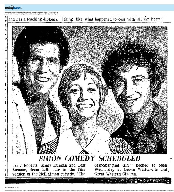 Tony Roberts, R. I. P. (1939 - 2025)