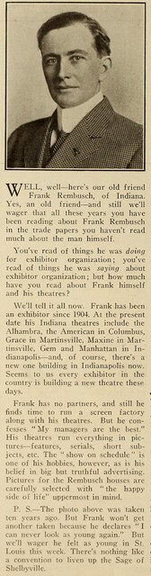 Theater Showman and More (1919)