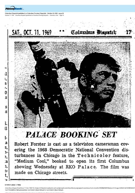 Robert Forster, R. I. P. (1941 - 2019)