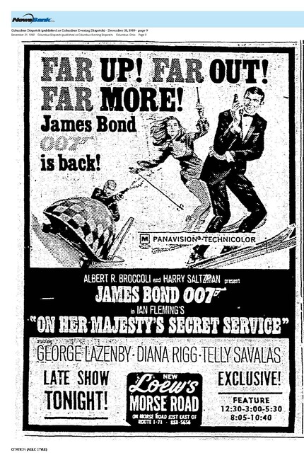 Diana Rigg, R. I. P. (1938 - 2020)