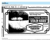 The Great Directors: Francois Truffaut (1970)