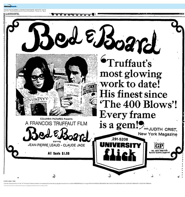 The Great Directors: Francois Truffaut (1971)