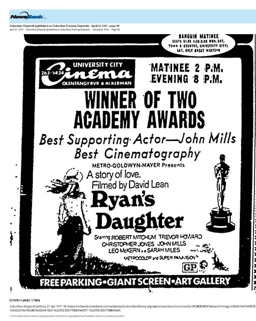 The Great Directors: David Lean (1971)