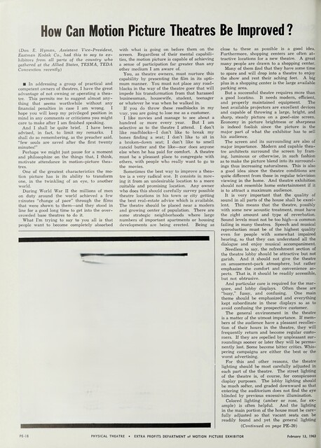 The Number Question a Theater Showman Should Ask (1963) -page 1