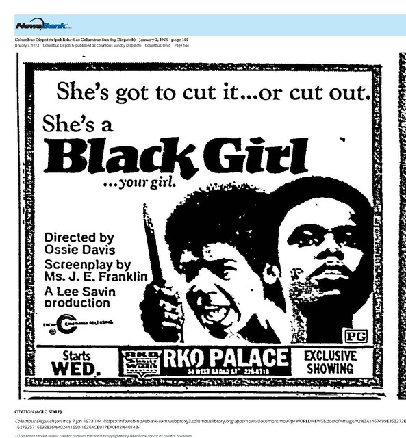 The Great Directors: Ossie Davis (1973)