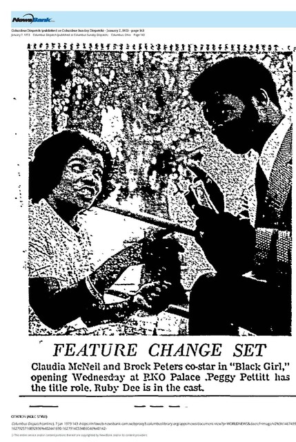 The Great Directors: Ossie Davis (1973)