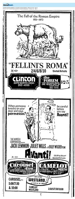 The Great Directors: Frederico Fellini and Billy Wilder (1973)                                             