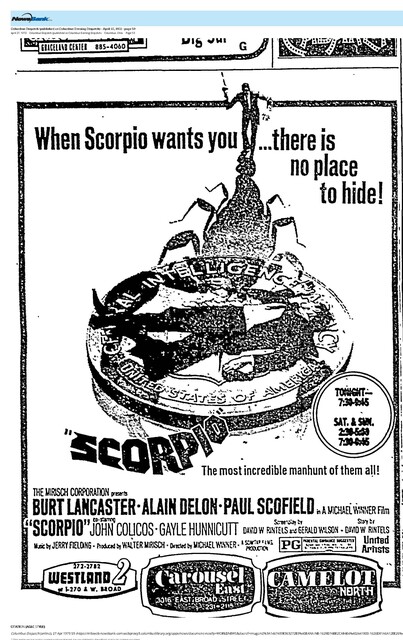 Gayle Hunnicutt, R. I. P. (1943 - 2023)/Alain Delon, R.I.P. (1935 - 2024)