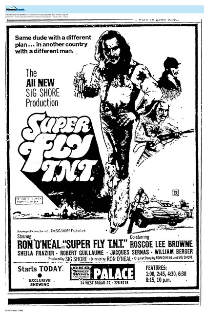 Ron O' Neal: Cleveland, Ohio raised/Attended Ohio State University/ Studied at Karamau House