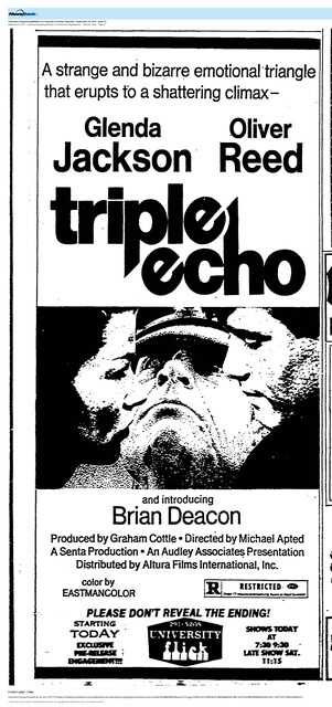 Glenda Jackson, RIP (1936 - 2023)/Michael Apted, RIP (1941 - 2021)