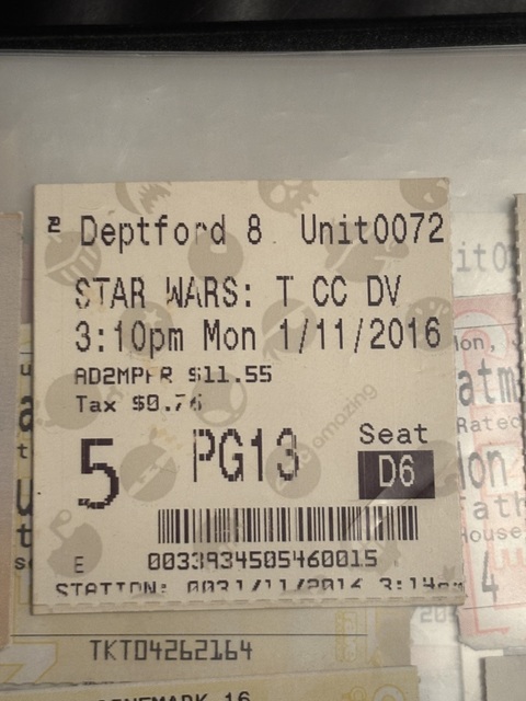 AMC Deptford 8 Ticket Stub