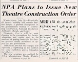 Government Intervention on Theater Construction (1951)