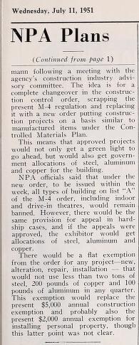 Government Intervention on Theater Construction (1951)