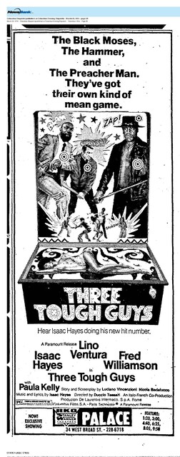 Paula Kelly, R. I. P. (1942 - 2020)/ The Blaxploitation Era (1974)