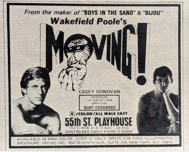 Wakefield Poole's Moving!