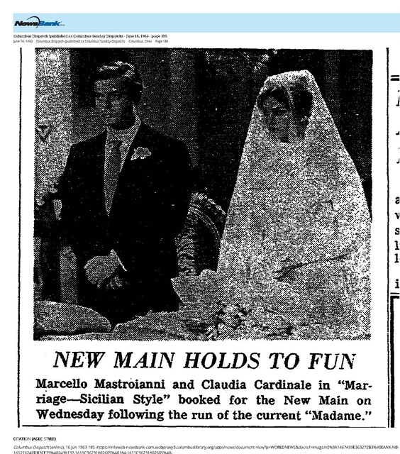 Claudia Cardinale, R. I. P. (1938 - 2025)